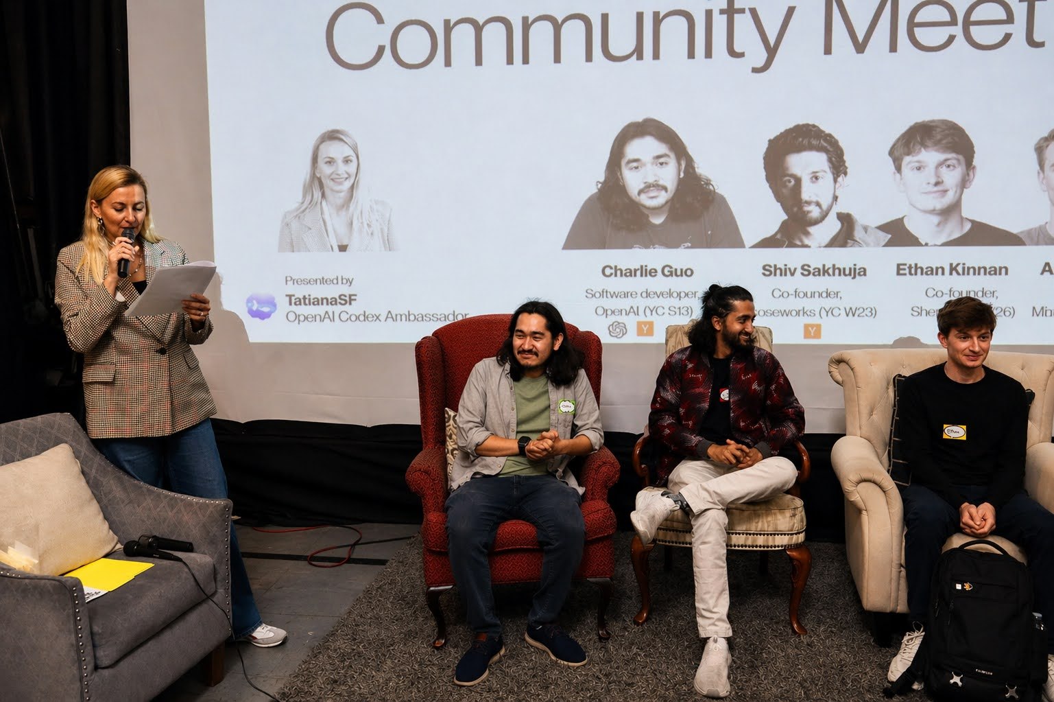 A photo from the Codex Community Meetup event in San Francisco.